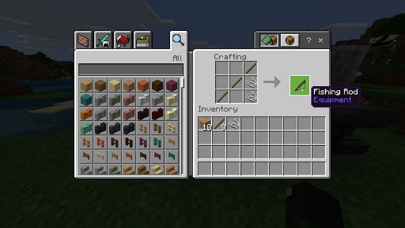 Как ловить рыбу в Minecraft3